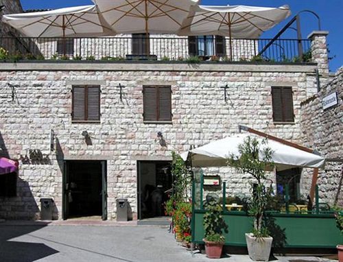 Albergo La Rocca Assisi Esterno foto